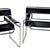Late 20th Century Late 20th Century Pair of Wassily Chairs After Marcel Breuer for Euro Style, Italy – Chrome & Black Leather Bauhaus Modern For Sale - Image 5 of 15