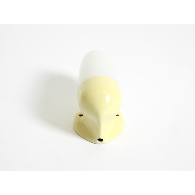 Glass Mid-Century Modern Glass and Ceramic Wall Lamp by Wilhelm Wagenfeld, 1950s For Sale - Image 7 of 13