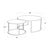 2020s Regina Andrew Anastasia Nesting Cocktail Tables, Set of 2 For Sale - Image 5 of 6