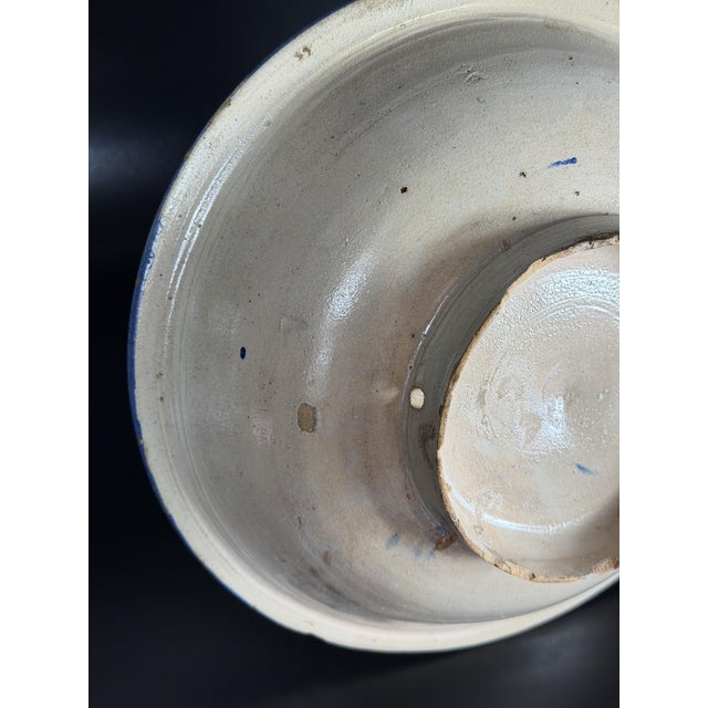 Antique Moroccan Earthenware Bowl by Ghotar, 1800s For Sale - Image 11 of 16