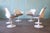 Metal Early Tulip Chairs by Eero Saarinen for Knoll Tulip Chair Set of 6 1960s For Sale - Image 7 of 14
