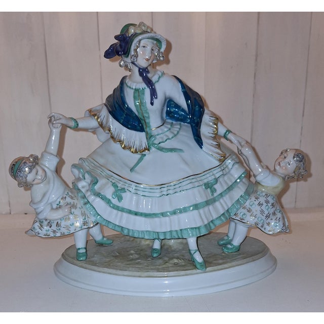 Art Deco German Porcelain Figurine by A. Büschelberger for Ens Volkstedt, 1920s For Sale - Image 10 of 10