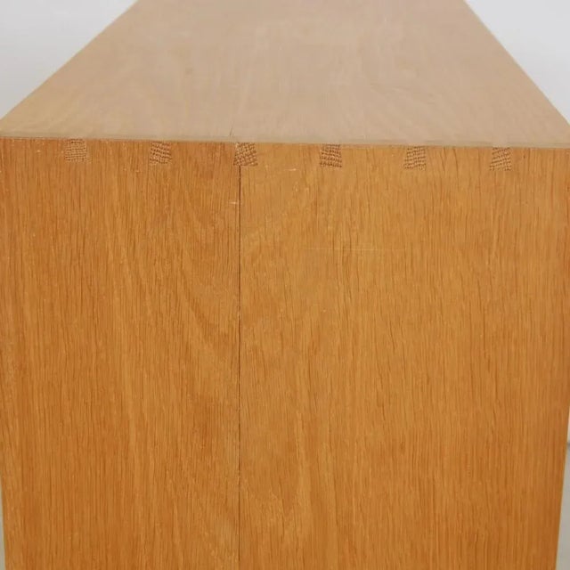 Vintage Bookcase in Oak by Mogens Koch for Rud. Rasmussen For Sale - Image 9 of 10