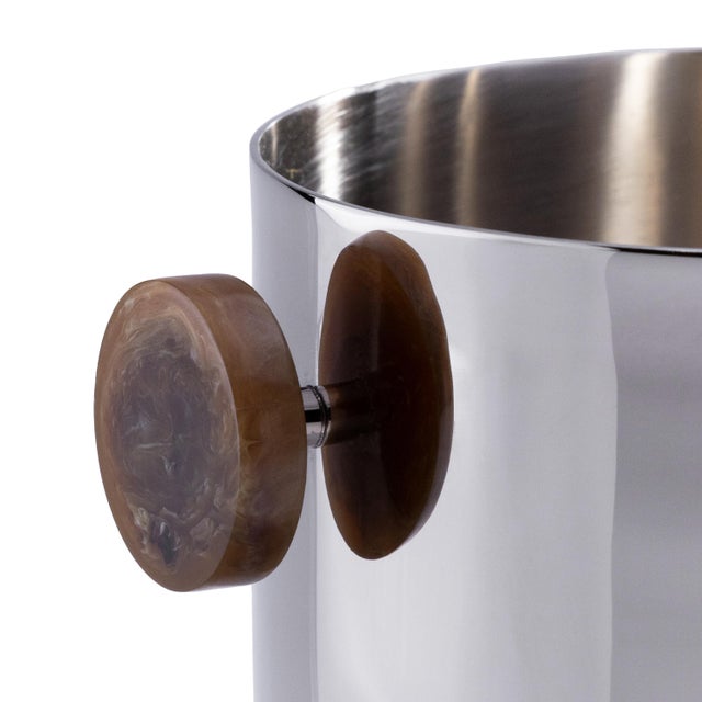 Keep your drinks perfectly chilled with this sleek Spiga Ice Bucket. Crafted from polished stainless steel, this ice...