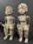 Late 20th Century Pair of African Tribal Art Benin Bronze Royal Statue For Sale - Image 5 of 11