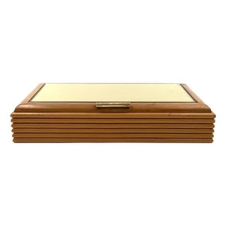 Mid-Century Modern Grissinato Wood Jewelry Box from Fontana Arte, 1960 For Sale