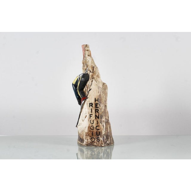 Italian Hand-Crafted and Painted Ceramic Brandy Distillery Sculpture, 1950s For Sale - Image 10 of 17
