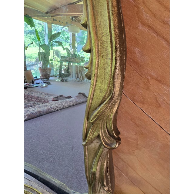 Mid-Century Modern Mid Century Modern Hollywood Regency Mirror For Sale - Image 3 of 9
