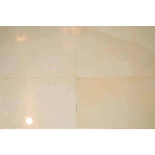 Monumental Limed Oak Coffee Table in the Manner of Paul Dupré-Lafon For Sale - Image 9 of 11