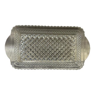 Vintage Anchor Hocking Wexford Tray For Sale