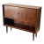 Vintage Danish Rosewood Cabinet / Media Console – Mid-Century Scandinavian Storage Bookcase For Sale