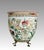 Exceptional Chinese Porcelain Fish Bowl Planter, waisted form gently tapering to bottom rim. Painted carefully in a...