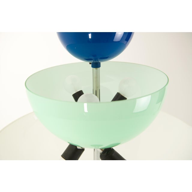 Murano Glass Pendant Lamp by Tre, 1980s For Sale - Image 9 of 17
