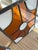 Pair of Vintage Amber and White Stained Glass Window Panels For Sale In Seattle - Image 6 of 10