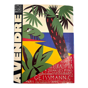 1992 French 1st Edition Art Book, "A Vendre: Affiches Immobilières", Jean-Marc Levet