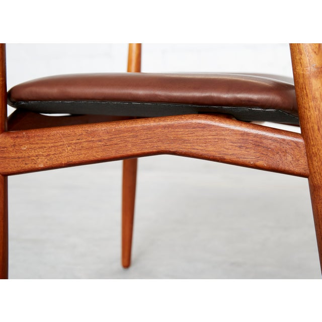 Vintage Captain's Chair in Teak by Erik Buch for Ørum Møbler, 1960s For Sale - Image 11 of 18