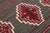 Red Modern Navajo-Style Hand-Woven Wool Rug With Geometric Terraced Medallions For Sale - Image 8 of 10