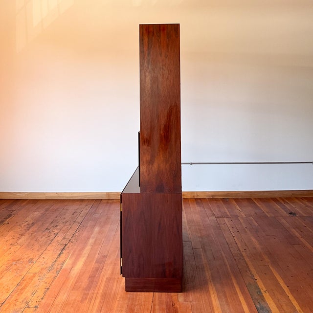 Rosewood Model 9 Display Case From Omann Jun Møbelfabrik, 1960s For Sale In Portland, OR - Image 6 of 18