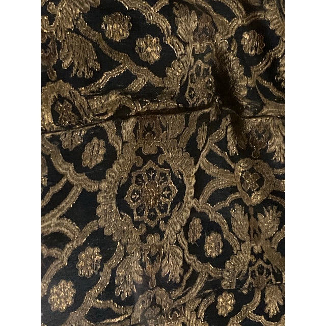Authentic,Ming Dynasty Priest Robe Gold Thread Exceedingly Rare. Has Excellent Provenance & Custom Frame W/Plexiglass. Ming Dynasty Chinese,1368-1644 For Sale - Image 10 of 12
