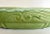 Mid-Century Modern Mid 20th Century F. P. Usa Green Pottery Glazed Oval Bowl For Sale - Image 3 of 12