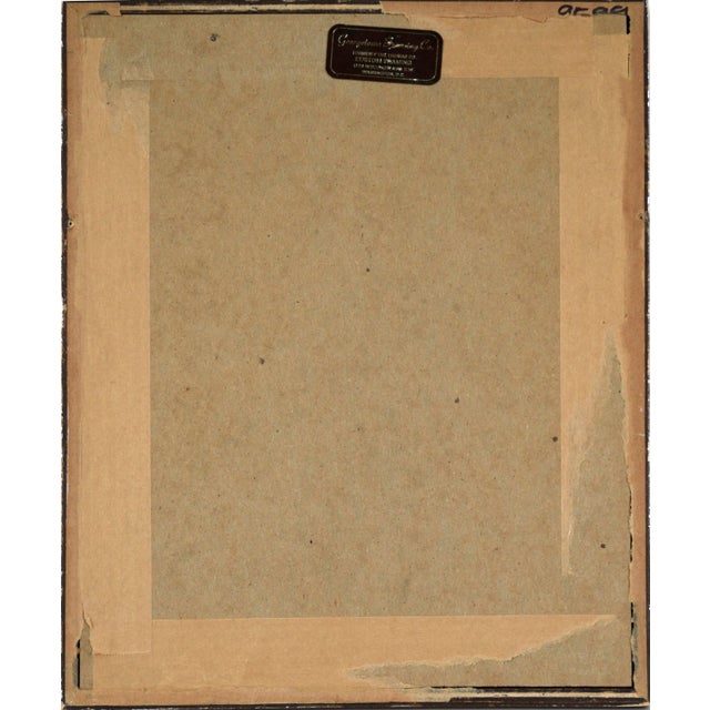 White St. Simon From Les Grands Apôtres Debout Original 17th Century Etching by Jacques Callot For Sale - Image 8 of 8