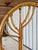 Raymor 1960s Italian Rattan and Bamboo Round Mirror for Raymor For Sale - Image 4 of 12