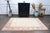 Pink 1970s Vintage Turkish Handmade Wool Cotton Pink Beige Area Rug For Sale - Image 8 of 11