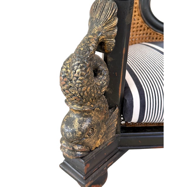 Maitland-Smith English Regency Style Pet Bed For Sale In Los Angeles - Image 6 of 12
