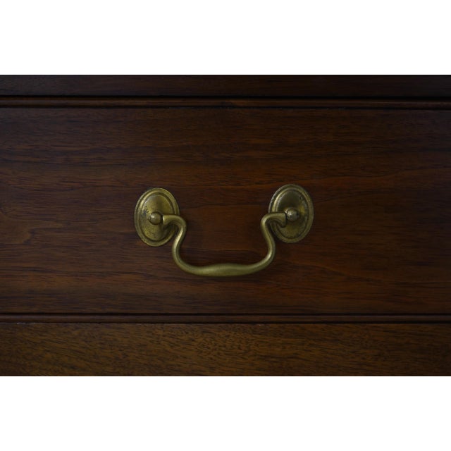 Country Chippendale Hand Crafted Walnut Cupboard For Sale - Image 17 of 18