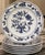 Late 20th Century Set of 6 Blue Danube Bread & Butter Plates For Sale - Image 5 of 5