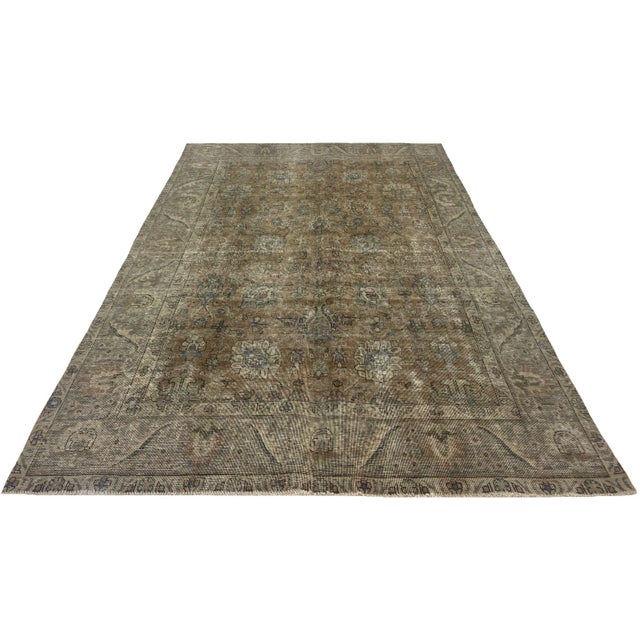 Vintage rug | Size: 290 x 199 cm | Knot density: Hand-knotted | Material: Wool | Condition: Very good, freshly refurbished...