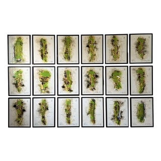 The Eighteen Framed Art, Set of 18 For Sale