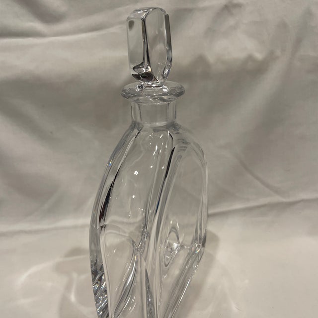 Orrefors Crystal Decanter Designed by Edward Hald for Orrefors, 1940s For Sale - Image 4 of 12