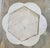 Vintage Hollywood Regency Marble Top Pedestal Side Table 26.75" For Sale - Image 13 of 14