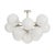 The Shine Flush Mount epitomizes contemporary sophistication with a touch of mid-century modern influence. The fixture's...