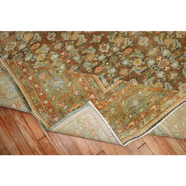 Antique Herati Persian Rug - 7'2" x 10'2" For Sale - Image 10 of 10