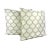 From Stout Fabrics is FERRY in the color Opal pillow cover. This pillow features a cream base with a tan...
