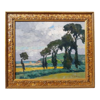 Cortès Edouard - Seaside in Brittany - Oil on Canvas - Circa 1930 With Coa, Framed For Sale