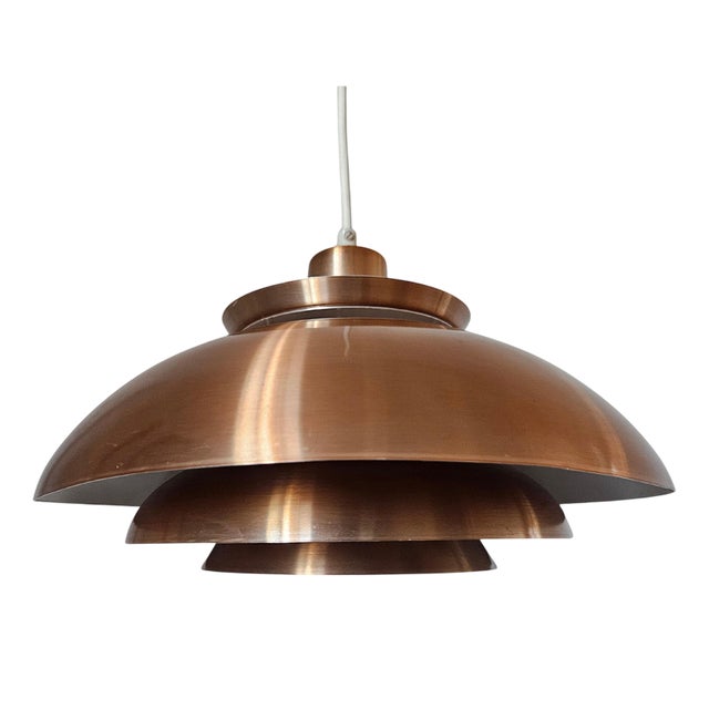 Mid-Century Pendant in style of Louis Poulsen, Denmark, 1970s For Sale