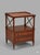 Ethan Allen Eugene Mahogany Night Table, originally part of their Newport Collection. This table is made of a flame...