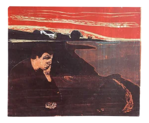 Edvard Munch, Melancholy, Poster