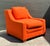 Ralph Lauren Vintage Ralph Lauren Upholstered Lounge Chair For Sale - Image 4 of 12