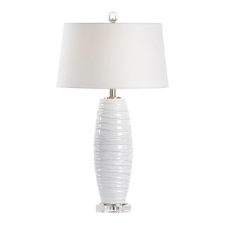 Wildwood Twister Table Lamp - Snow For Sale