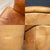 Set of 20th Century Dutch Sheepskin Leather Tub Chair & Footstool For Sale - Image 9 of 13