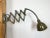 Industrial Green Military Gooseneck Scissor Wall Lamp from Elektroinstala, 1960s For Sale - Image 10 of 18