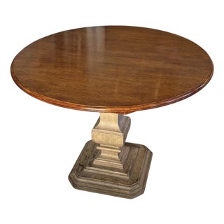 Dennis & Leen for Formations Round Pedestal Dining Table For Sale