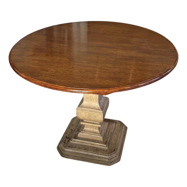 Dennis & Leen for Formations Round Pedestal Dining Table For Sale