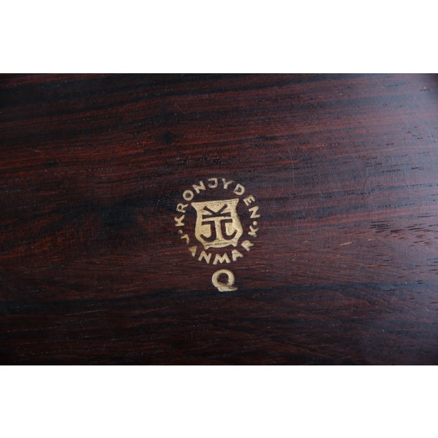 1960s Rosewood Plates by Jens H. Quistgaard for The Crown Journey of Denmark, Set of 12 For Sale - Image 5 of 8