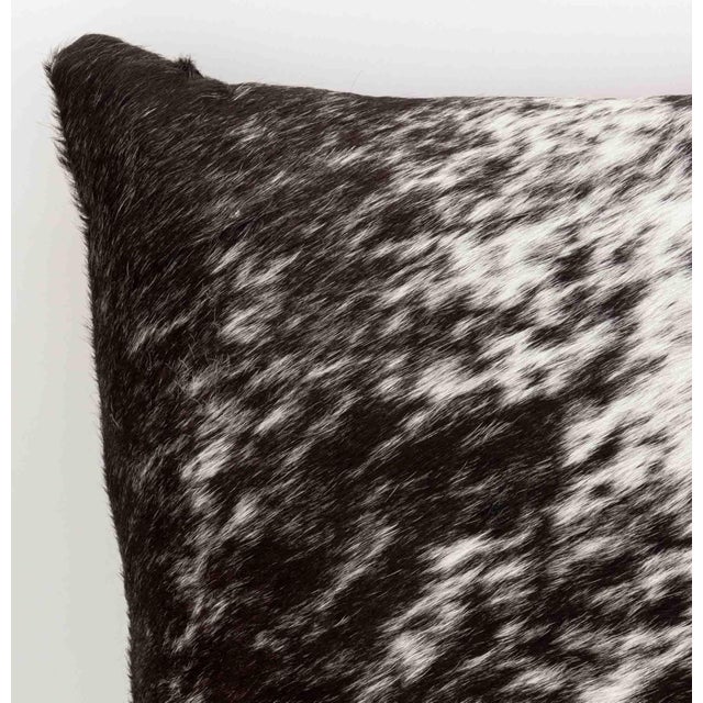 Modern Cowhide Throw Pillows, Pair For Sale In New York - Image 6 of 10