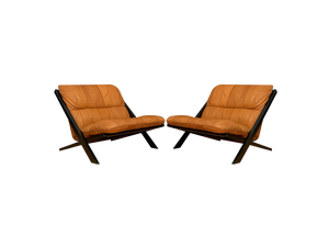 Set of Armchairs by Ueli Berger, de Sede, Switzerland, 1970s